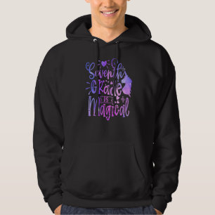 Sudadera El Séptimo Grado Es Magico Unicornio De Vuelta A L