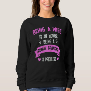 Sudadera El Ser Mujer Una Esposa Es Un Honor Ser Un Bono Bo