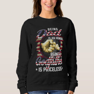 Sudadera El Ser Padre Es Un Honor, El Ser Padrino.