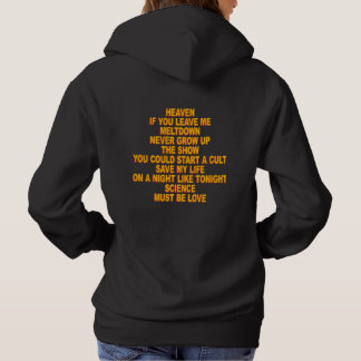 Sudadera El show de la lista de pistas de Niall Horan