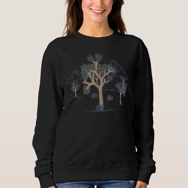 Sudadera El singular tee del desierto lindo delineó Moda mi (Anverso)