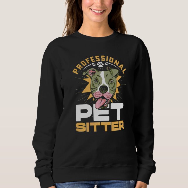 Sudadera El Sitio Profesional De Mascotas Es Más Que Un Ane (Anverso)