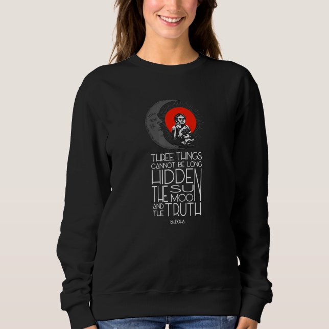Sudadera El Sol La Luna Y El Buda De La Verdad (Anverso)