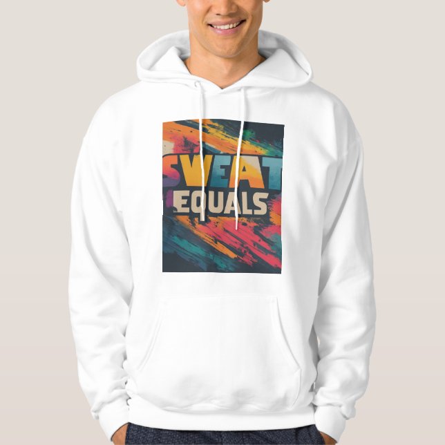 Sudadera El sudor es igual a éxito (Anverso)