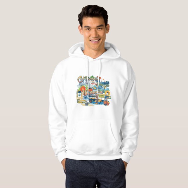 Sudadera El sueño de California (Anverso completo)