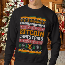 Sudadera El sueño de un patrón de broma de NAVIDADES de BIT