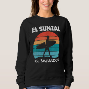 Sudadera El SUNZAL EL SALVADOR Surf Retro Sunset Surfing