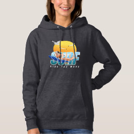 Sudadera El surfista avanza por la ola | Mujeres