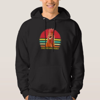 Sudadera El Susurrador de Pollo Para Amantes del Pollo Vint