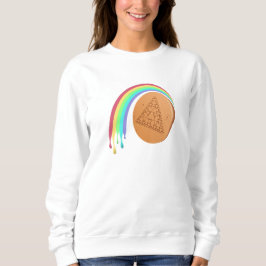 Sudadera El "Sweatshirt" Dalgona Triangle fundido con el ar