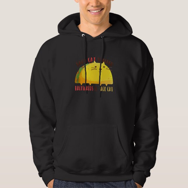 Sudadera El Tacocat Spelling Atrás Es Tacocat Taco Mexicano (Anverso)