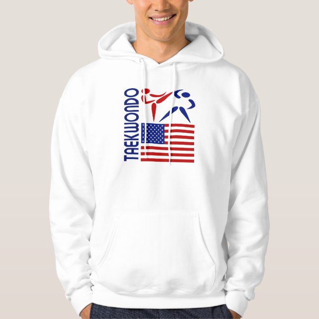 Sudadera El Taekwondo Estados Unidos (Anverso)