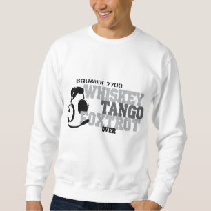 Sudadera El tango del whisky Foxtrot - humor de la aviació