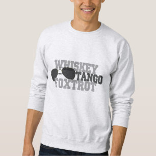 Sudadera El tango del whisky Foxtrot - los vidrios de la