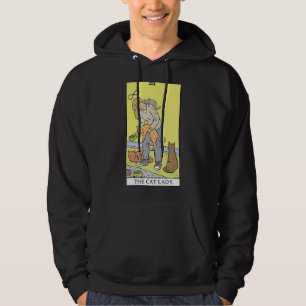 Sudadera El tarot moderno La dama del gato mi gato negro