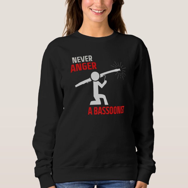 Sudadera El Teatro De La Vida Musical Bassoon Pin Nunca Enf (Anverso)