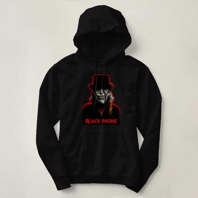 Sudadera el teléfono negro (Diseño del anverso)