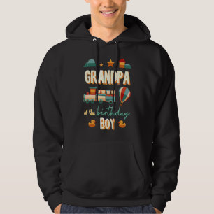 Sudadera El Tema Del Tren Del Abuelo Del Niño De Cumpleaños
