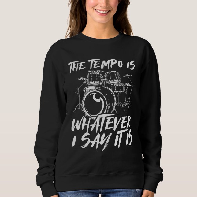 Sudadera El Tempo Es Lo Que Digo Que Son Tambores De Bambor (Anverso)