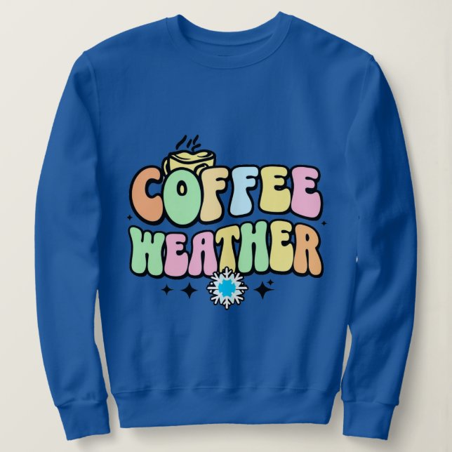 Sudadera El tiempo del café (Anverso del diseño)