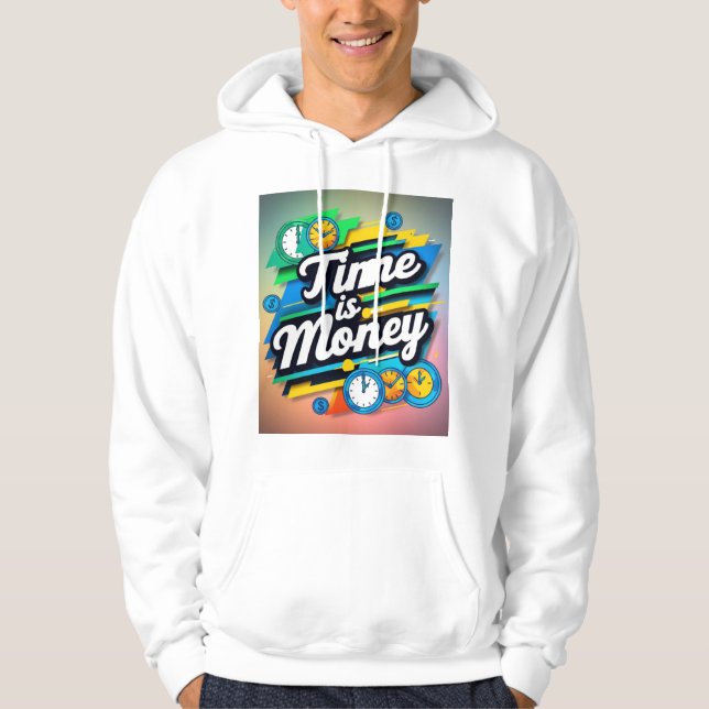 Sudadera El tiempo es dinero (Anverso)