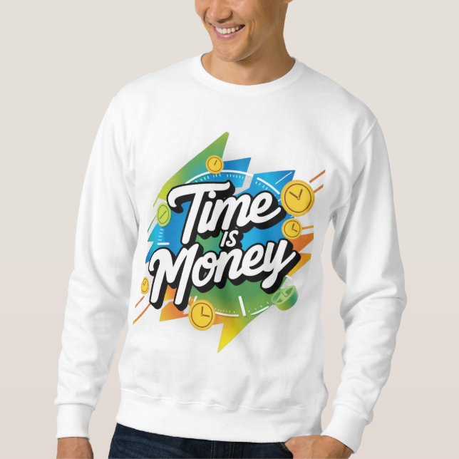 Sudadera El tiempo es dinero (Anverso)
