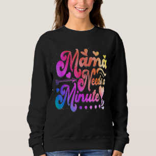 Sudadera El tinte de los zapatos que la mamá necesita es un