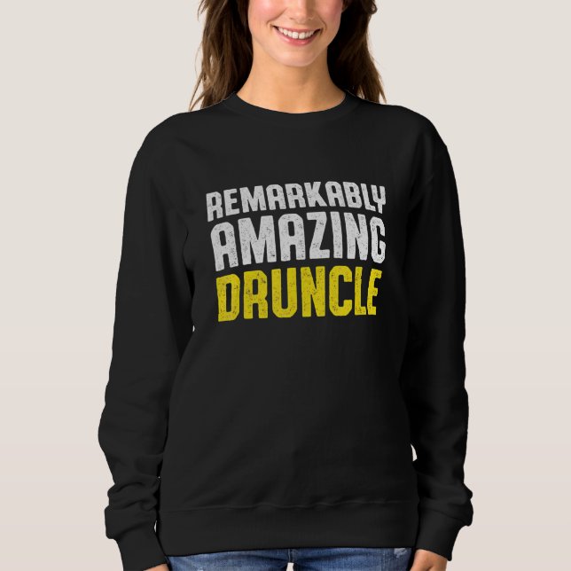 Sudadera El tío borracho bebe alcohol _45 (Anverso)