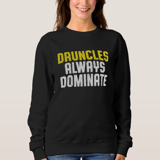 Sudadera El tío borracho bebe alcohol _47 (Anverso)