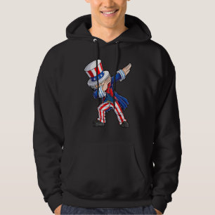 Sudadera El Tío Dabbing Sam 4 De Julio Niños Hombres