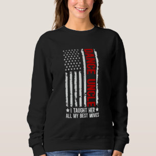 Sudadera El Tío De Baile De La Bandera De Estados Unidos Ba