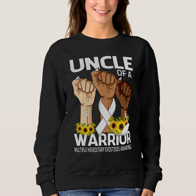 Sudadera El Tío De La Mano De Un Guerrero Múltiples Exosto  (Anverso)