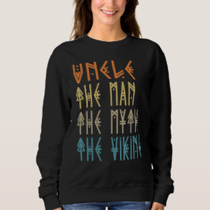 Sudadera El Tío El Hombre El Mito El Viking