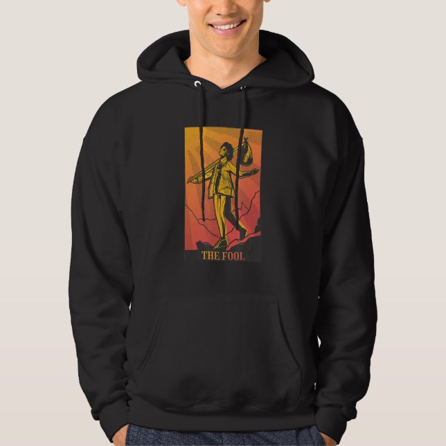 Sudadera El tonto vagabundo tarot (Anverso)