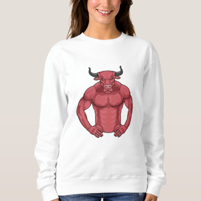 Sudadera El toro como la constructora de cadáveres extrema (Anverso)