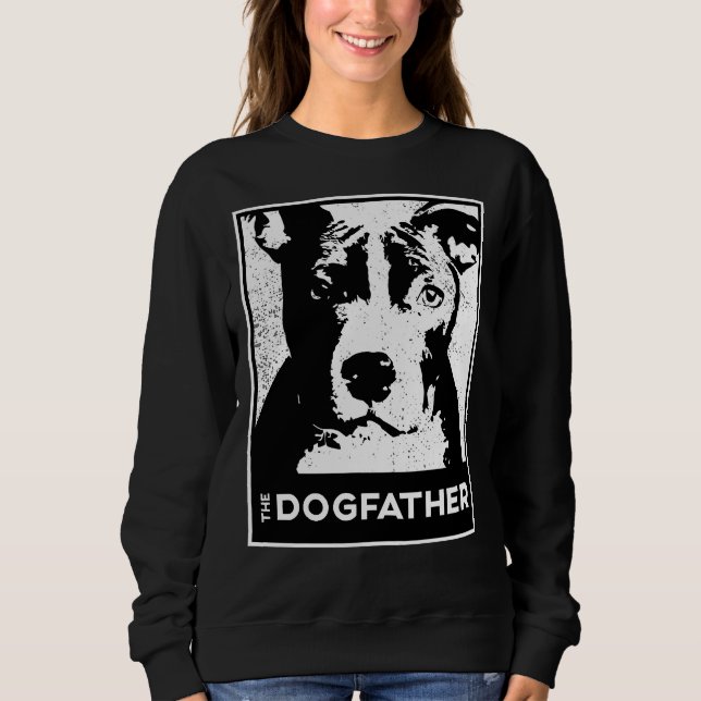 Sudadera El Toro Pit Terrier El Padre Perro Funny Perro Pap (Anverso)