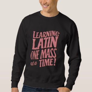 Sudadera el tradicional latín de masa divertida regalo cató