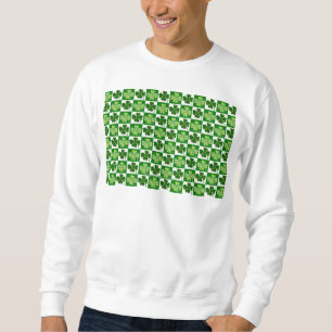 Sudadera El trébol verde de cuatro hojas de SlipperyJoe Sai