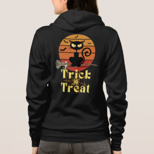 Sudadera El truco o la aventura del gato brujo