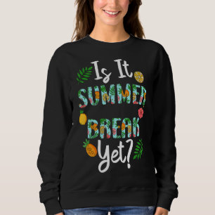 Sudadera El Último Día De La Escuela Es El Verano Romper Aú