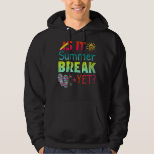 Sudadera El Último Día De La Escuela Es El Verano Romper Aú