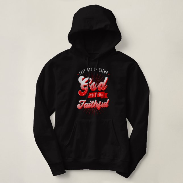 Sudadera El Último Día De La Quimioterapia Oncológica De Ca (Diseño del anverso)