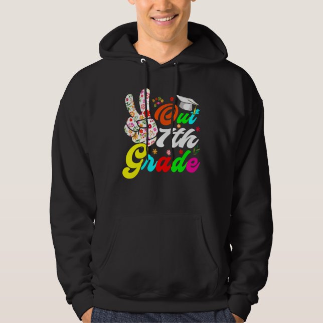 Sudadera El Último Día De Las Flores Escolares Salen De La  (Anverso)