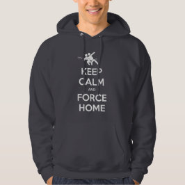 Sudadera El último disco volador divertido guarda el hogar