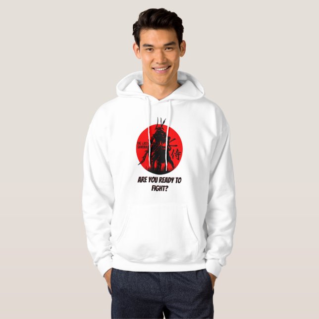 Sudadera El último guerrero samurái – Audaz samurái japonés (Anverso completo)