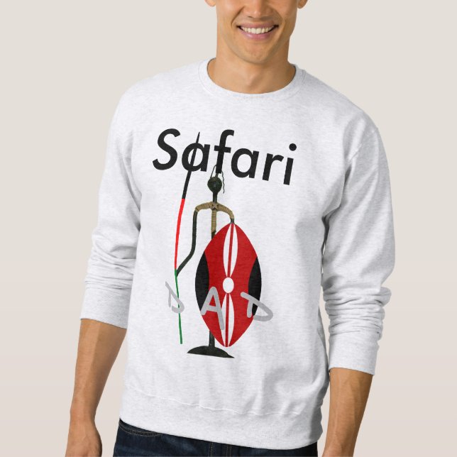 Sudadera El último Safari de Kenia, Hakuna Matata, camiseta (Anverso)