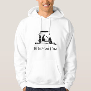Sudadera El único caddie en quien confío Golden Retriever e