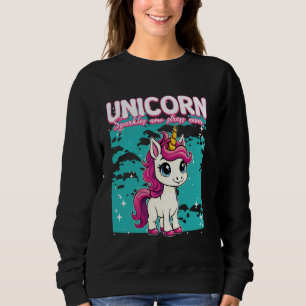 Sudadera El unicornio esparce ahora el estrés nunca unicorn