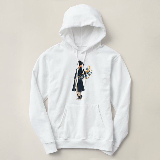 Sudadera El Universo de Bolsillo (Diseño del anverso)