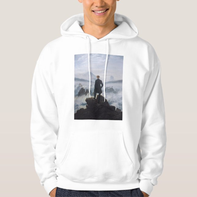 Sudadera El vagabundo sobre el mar de la niebla (Anverso)